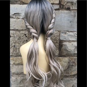 Dutch Braid Lacefront Wig Fishtail Ponytails Wig